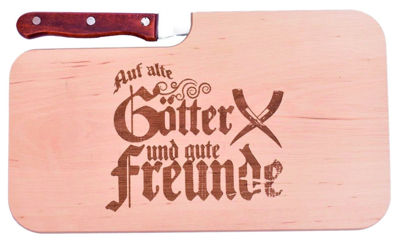 "Auf alte Götter und gute Freunde"
