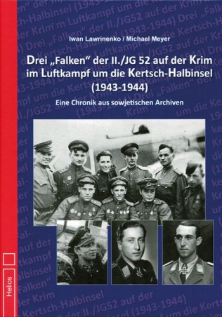 Drei "Falken" der II./JG 52 auf der Krim im Luftkampf