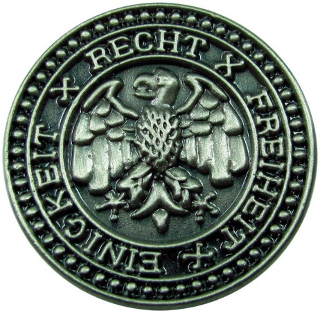 Anstecker "Einigkeit, Recht, Freiheit"
