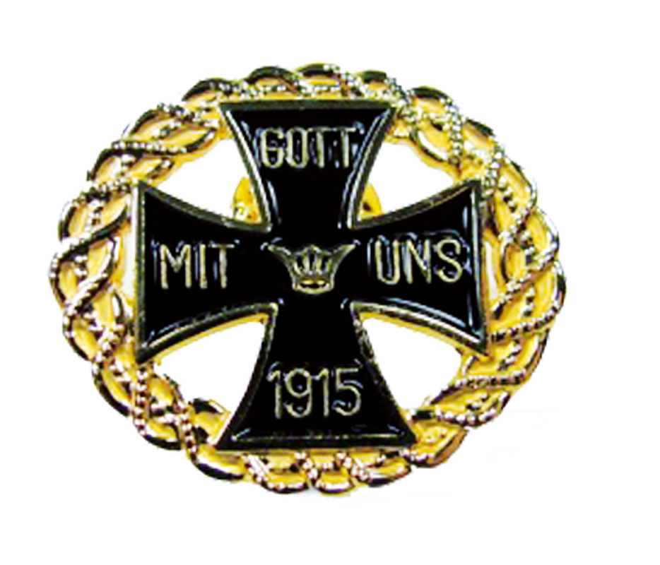 Anstecker "Gott mit uns 1915"