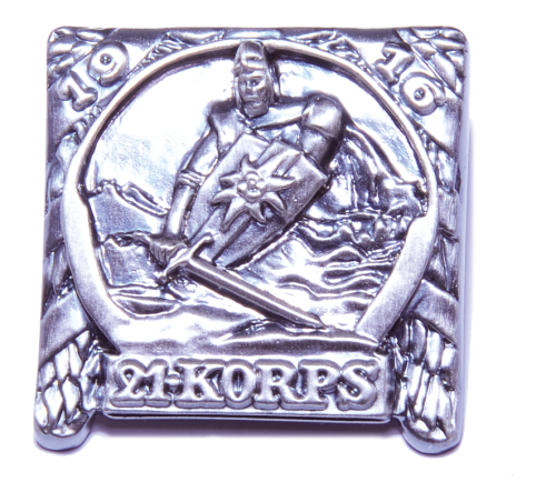 Anstecker "Kappenabzeichen 21. Korps 1916"