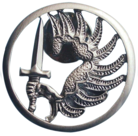 Anstecker "Barettabzeichen Fremdenlegion Fallschirmjäger"