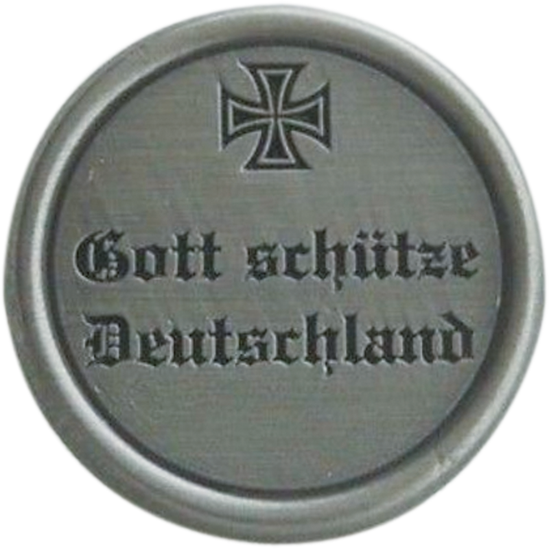Anstecker "Gott schütze Deutschland"