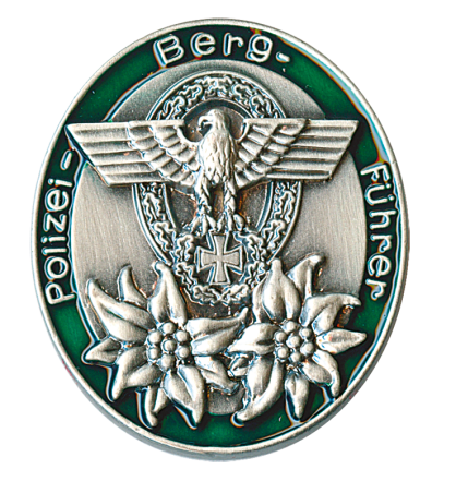 Anstecker Dienstabzeichen "Polizei-Berg-Führer"