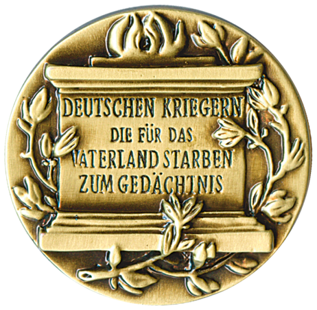 Anstecker Gefallengedenken
