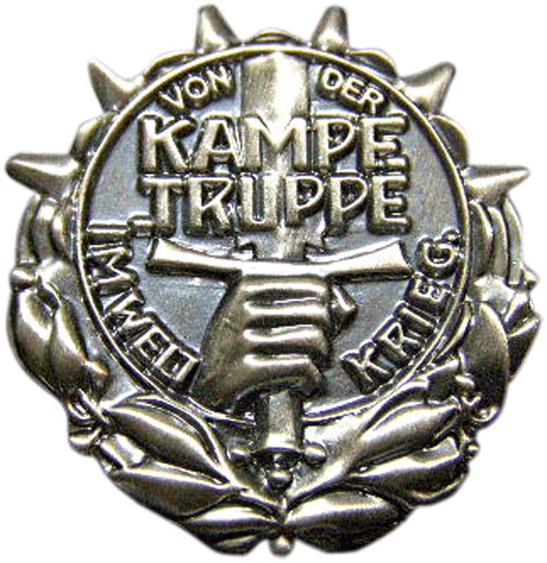 Anstecker "Von der Kampftruppe im Felde"