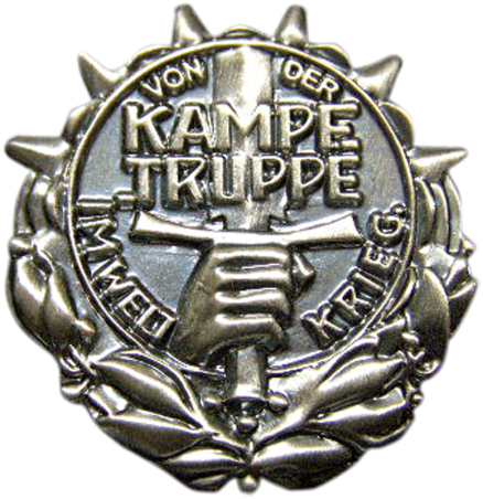 Anstecker "Von der Kampftruppe im Felde"