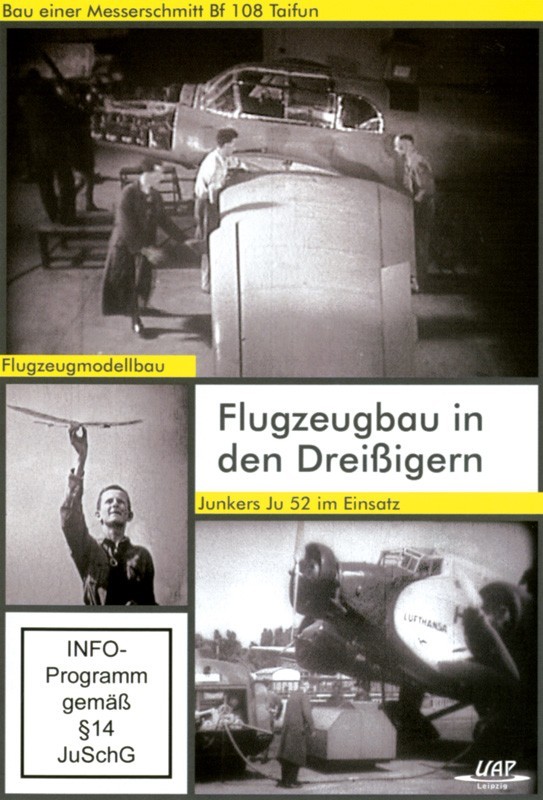 Flugzeugbau in den Dreißigern