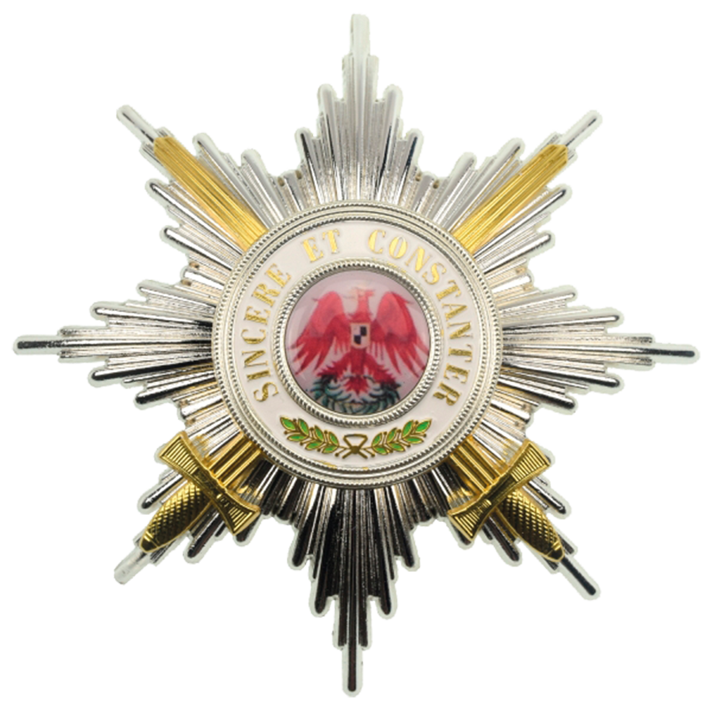 Roter Adler-Orden Bruststern 1. Klasse mit Schwertern