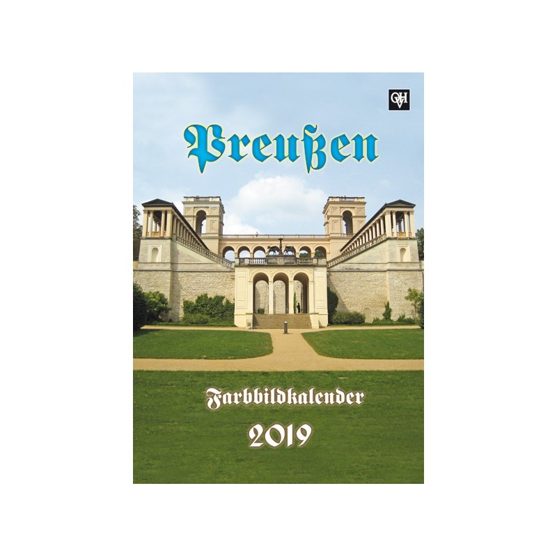 Farbbildkalender "Preußen" 2019