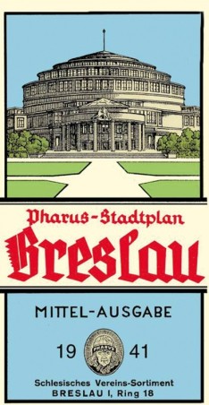 Stadtplan Breslau 1941