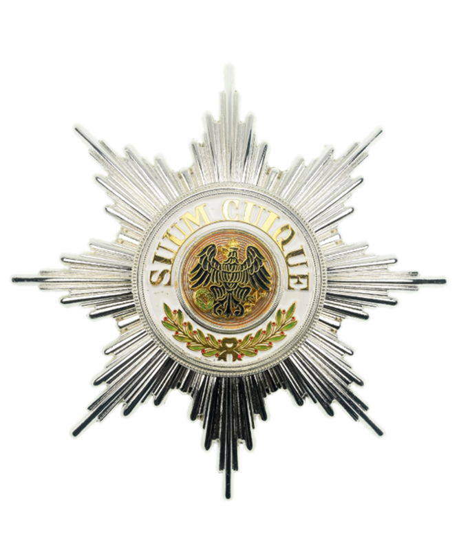 Königlicher Schwarzer Adlerorden Bruststern
