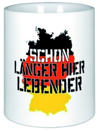 Becher "Schon länger hier Lebender"