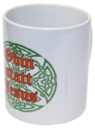 Becher "Odin statt Jesus"