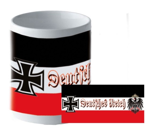 Becher "Deutsches Reich", s-w-r