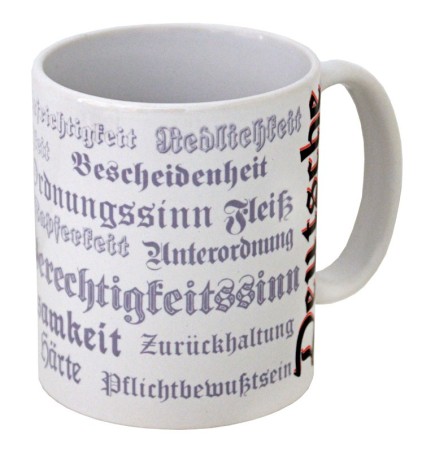 Becher "Deutsche Tugenden"