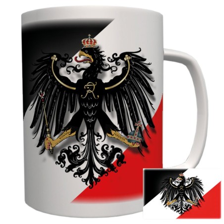 Becher "Preußenadler s-w-r"
