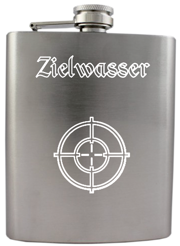 Flachmann "Zielwasser"