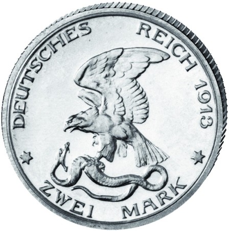 "100 Jahre Preußens Befreiung 1813", 2 Mark
