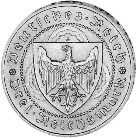 "Walther von der Vogelweide", 3 Mark