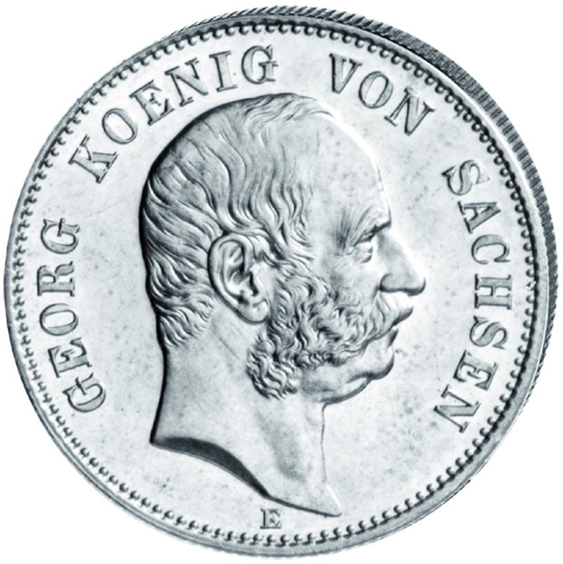 "Albert König von Sachsen", 5 Mark