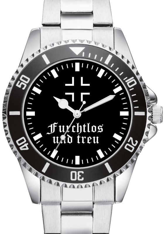 Armbanduhr "Furchtlos und Treu"