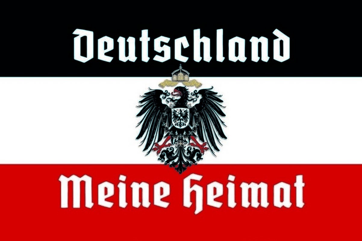 Blechschild "Deutschland - Meine Heimat"