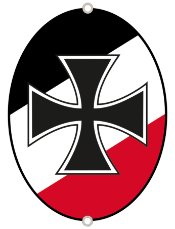 Blechschild "Eisernes Kreuz"