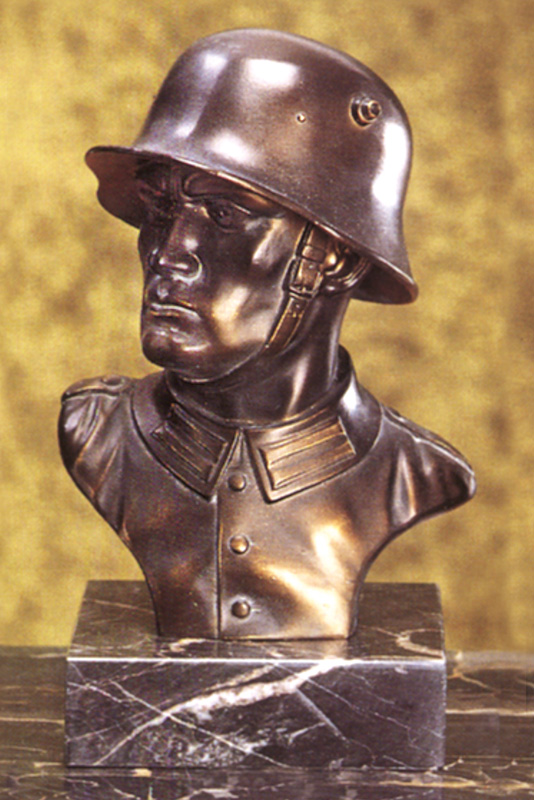 Bronzereplik "Der unbekannte Soldat"