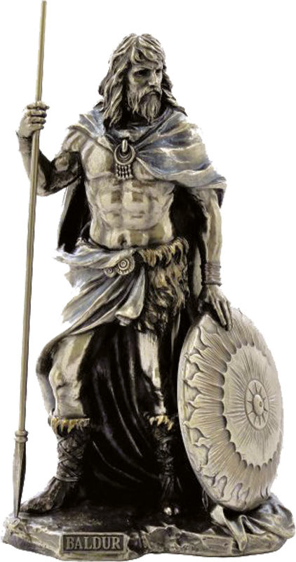 Figur "Baldur", bronziert