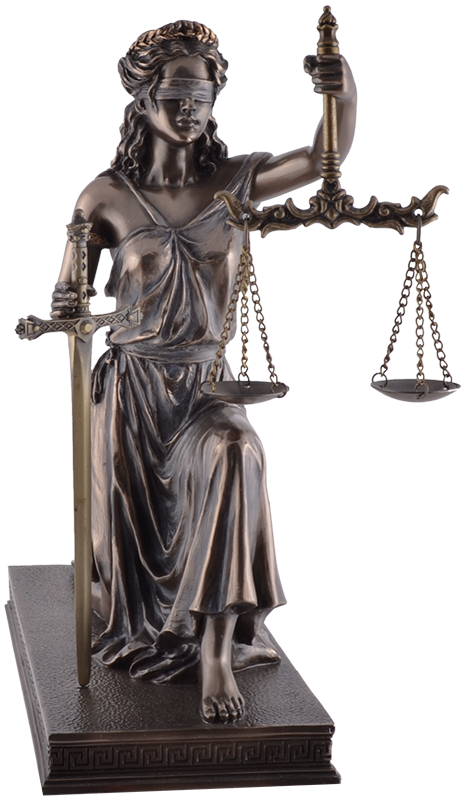 "Justitia - Göttin der Gerechtigkeit"