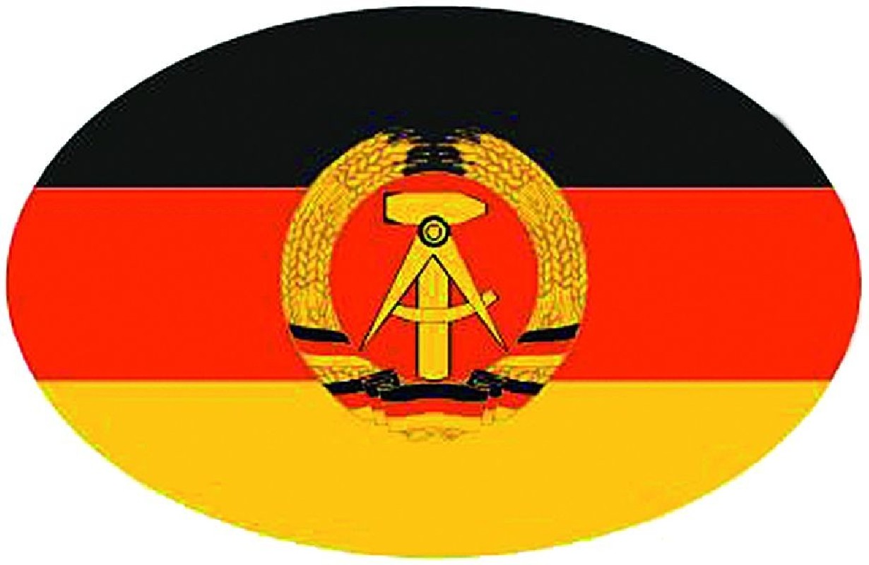 Aufkleber "DDR"