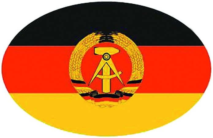 Aufkleber "DDR"