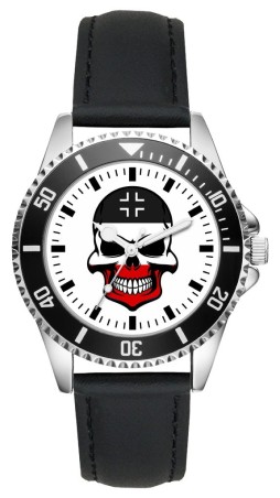 Armbanduhr Totenschädel s-w-r