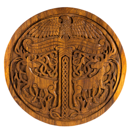 Wandbild Irminsul rund