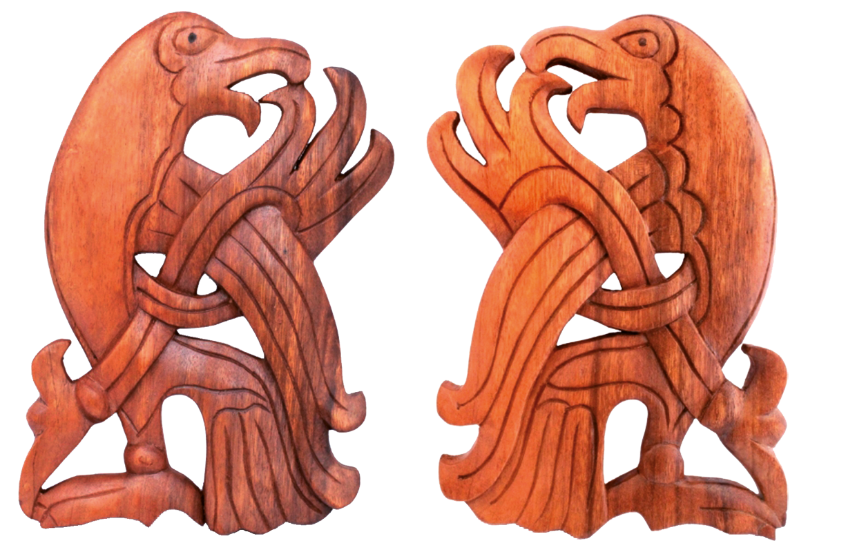 Wandbild "Hugin und Munin"