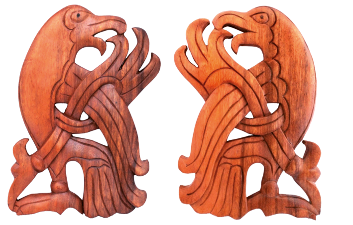 Wandbild "Hugin und Munin"