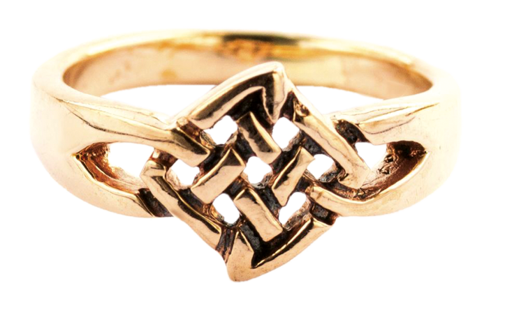 Ring "Keltischer Knoten", bronze
