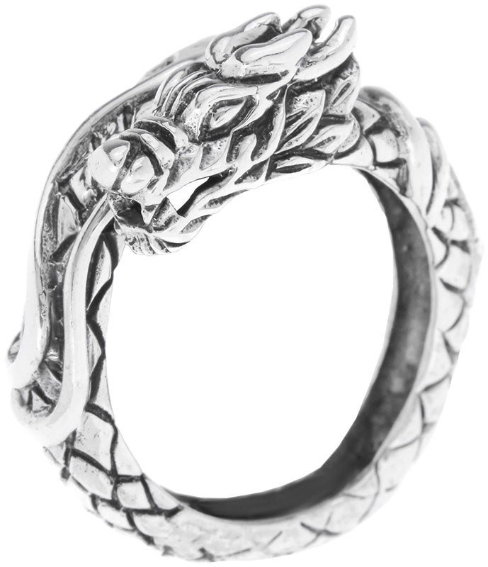 Ring "Midgardschlange", 925er Silber