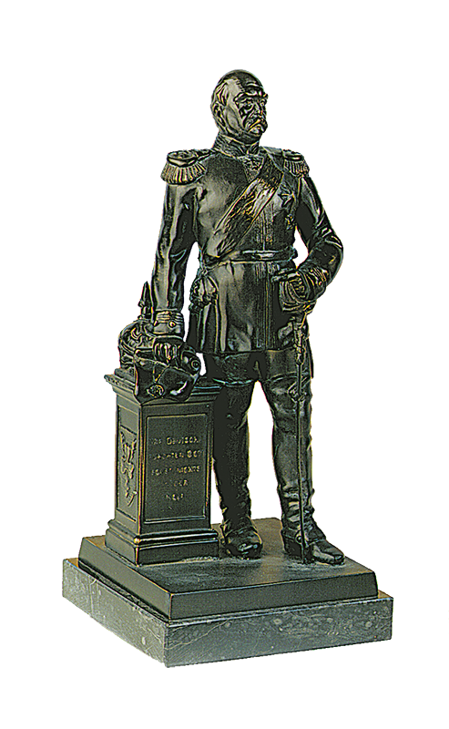 Bronzereplik Standbild "Reichskanzler Otto von Bismarck"
