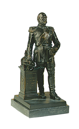 Bronzereplik Standbild "Reichskanzler Otto von Bismarck"