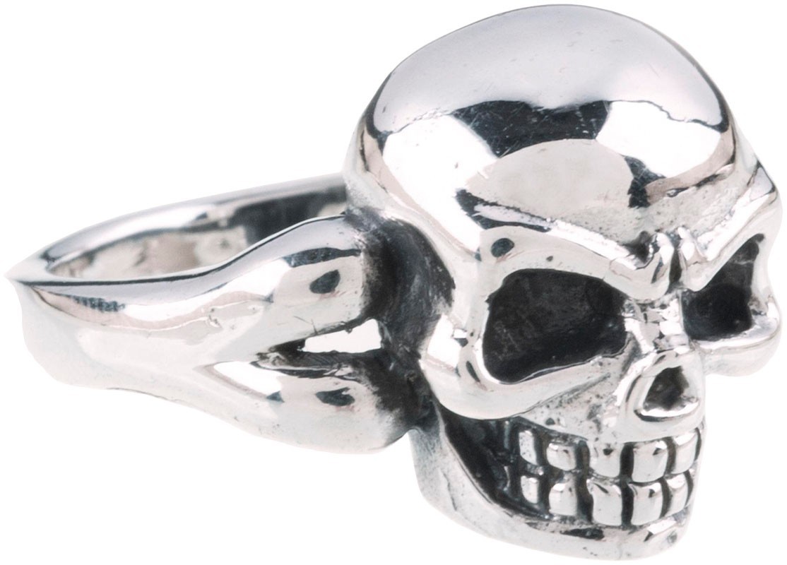 Ring "Totenschädel", 925er Silber