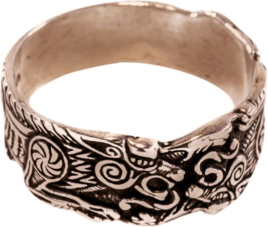 Ring "Wölfe Odins", bronze