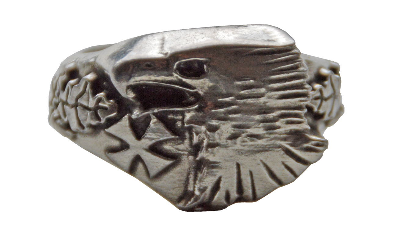 Sammlerring "Adler mit Eichenlaub und Eisernen Kreuz",