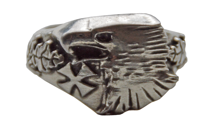 Sammlerring "Adler mit Eichenlaub und Eisernen Kreuz",