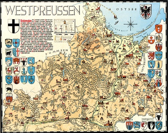 Bildwandkarte
