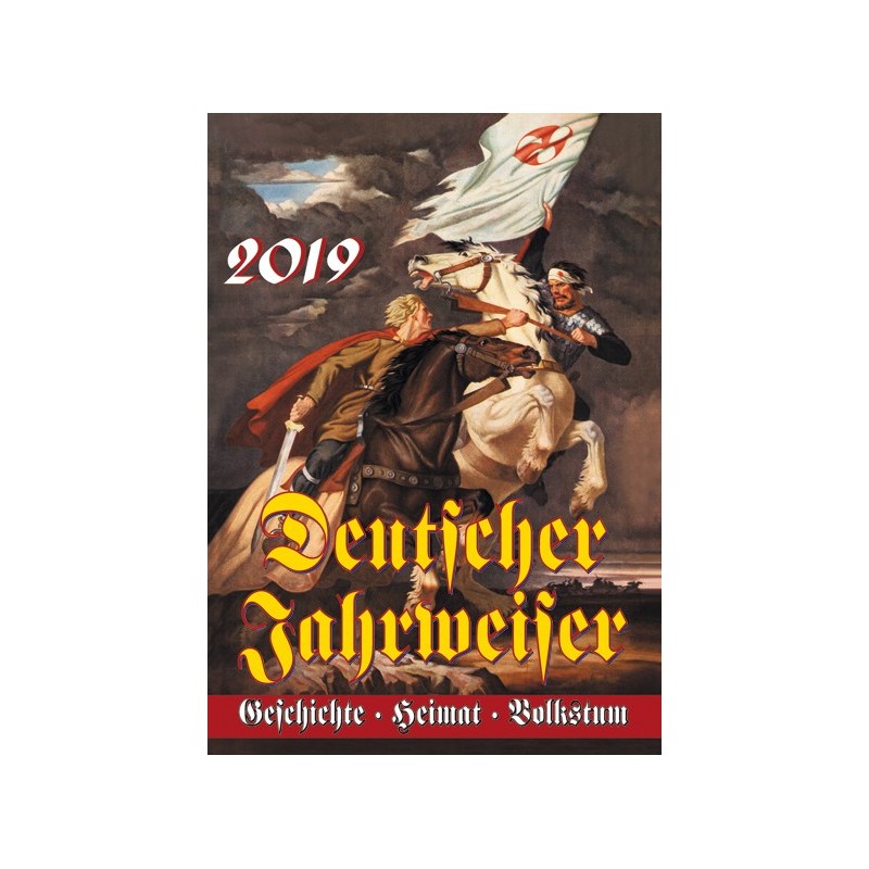 Farbbildkalender "Deutscher Jahrweiser" 2019