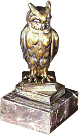 Bronzereplik  "Eule"