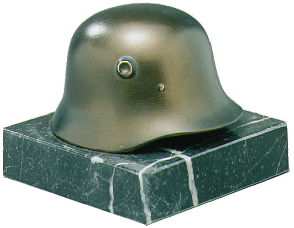 Bronzereplik "Deutscher Stahlhelm"