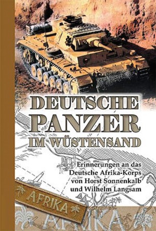 Deutsche Panzer im Wüstensand